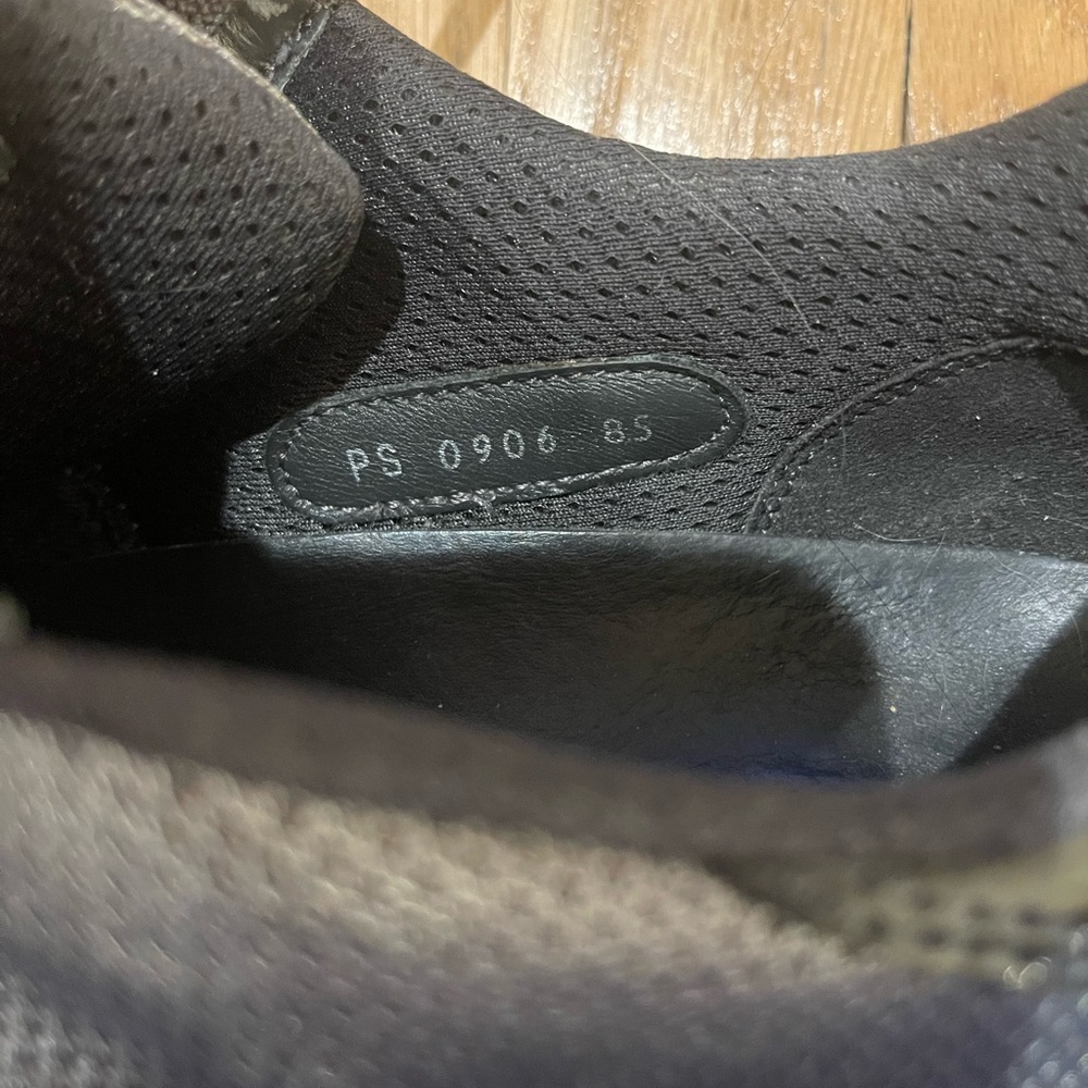 SOLD Prada Green Patent Leather Americas Cup Sneakers Prada Size 8.5 US Size 9.5 - Picture 7 of 9